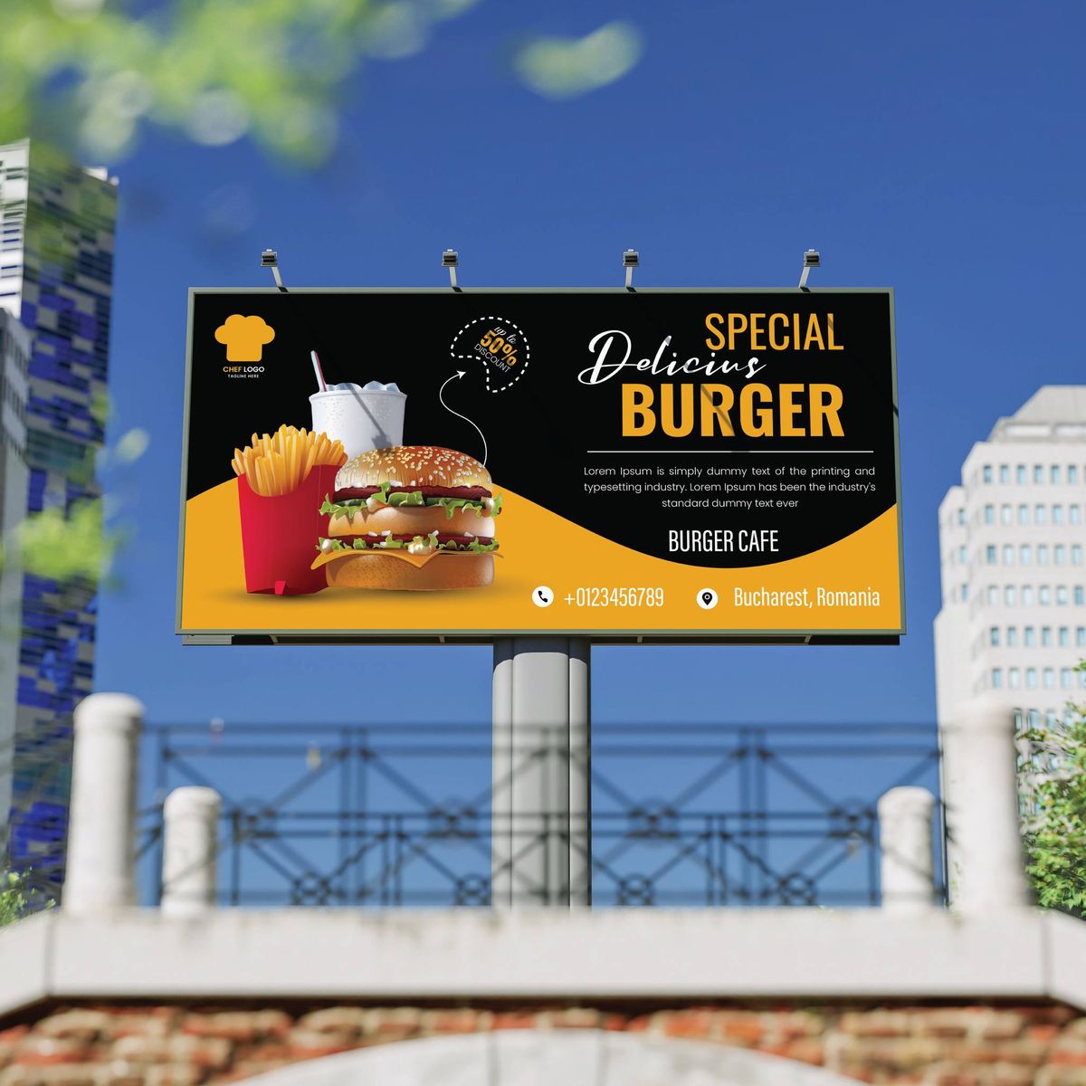 Banner chop etish